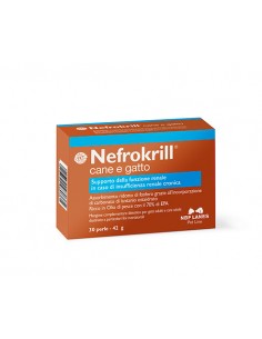 Nefrokrill cane e gatto perle